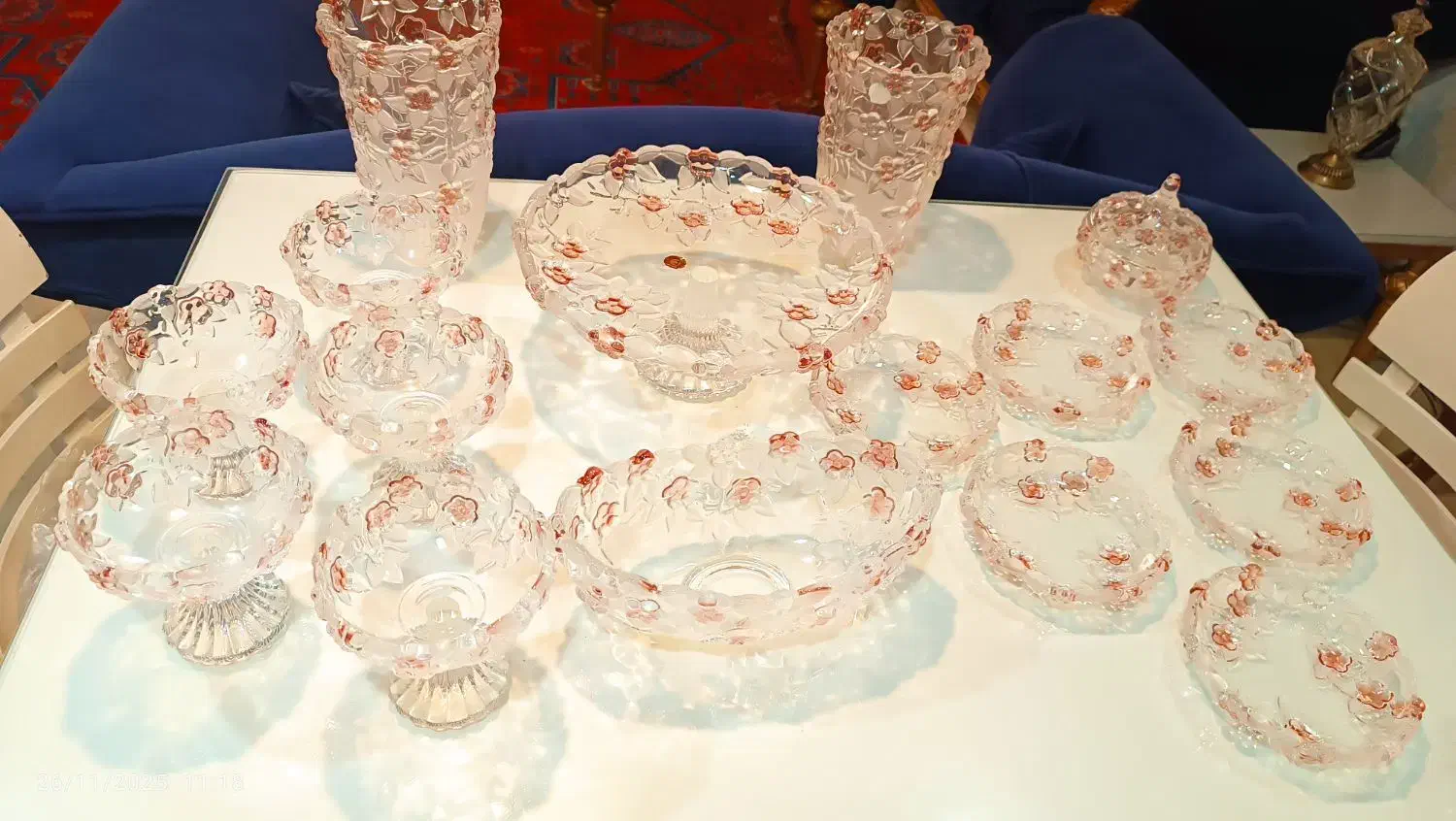 سرویس کریستال والتر کارمن آلمان|ظروف سرو و پذیرایی|شهریار, شهرک وائین|دیوار