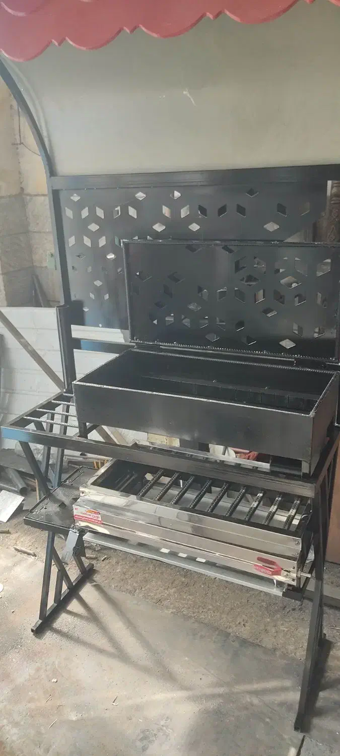 کباب پز (باربیکیو) گازسوز وزقالی|اجاق گاز و لوازم برقی پخت‌وپز|اراک, |دیوار