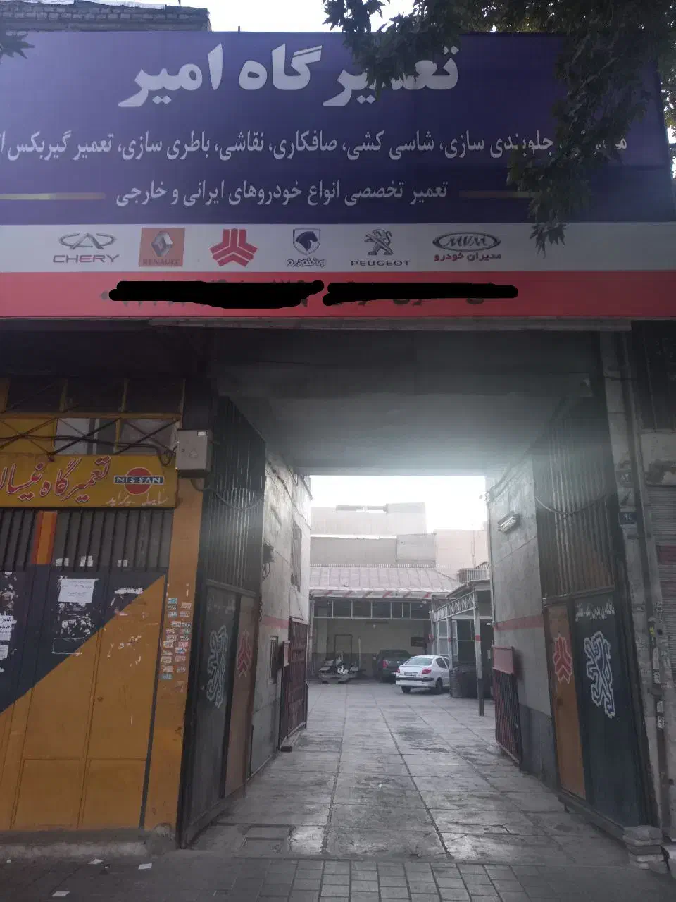 مغازه مکانیک خودرو|اجارهٔ مغازه و غرفه|تهران, بیسیم|دیوار