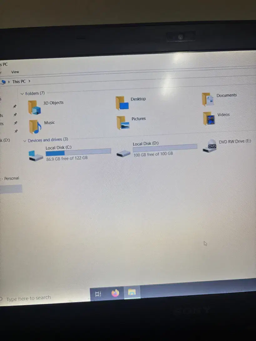 لپ تاپ تمیز خانگی i5 سونی (کامپیوتر)|رایانه همراه|تبریز, |دیوار