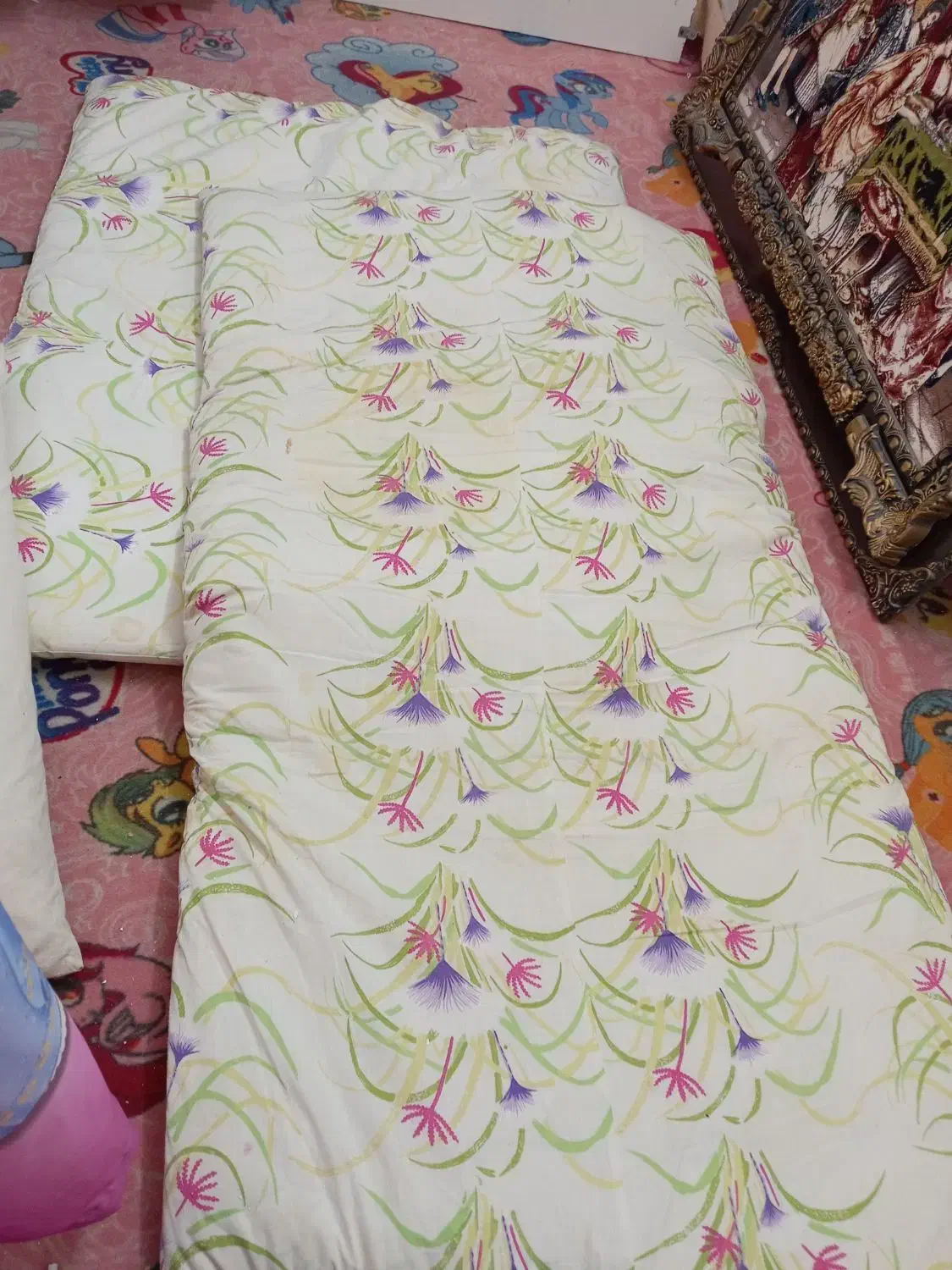 بالش ودوتا تشک نو|رختخواب، بالش، پتو|قم, نوبهار|دیوار