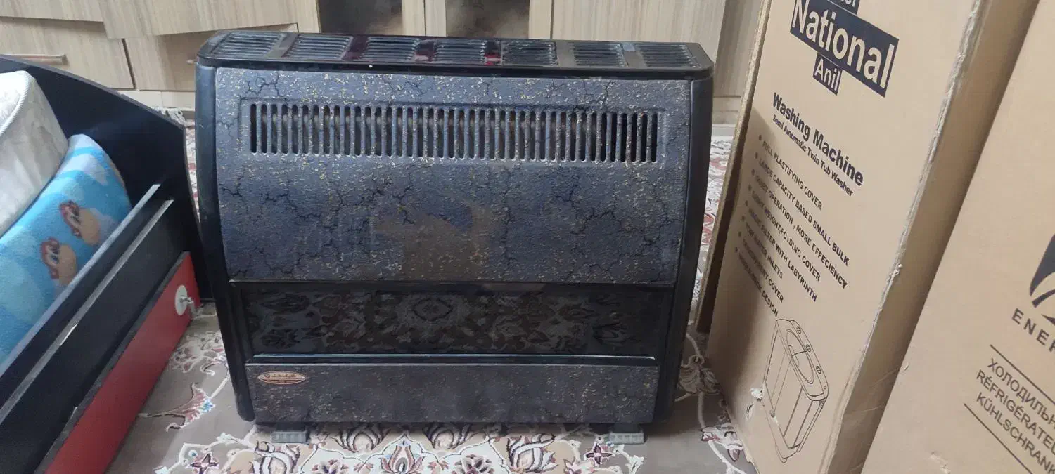 بخاری دودکش دار سالم|بخاری، هیتر، شومینه|شادگان, |دیوار