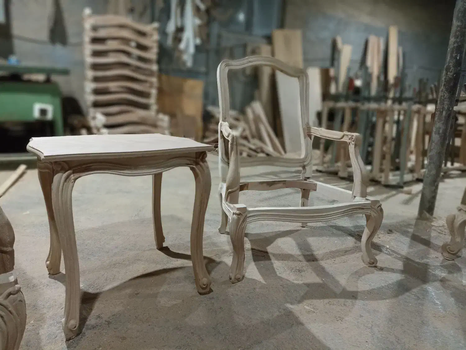 کلاف  مبل فرانسوی مبل خام|مبلمان خانگی و میز عسلی|رباطکریم, نصیرشهر|دیوار