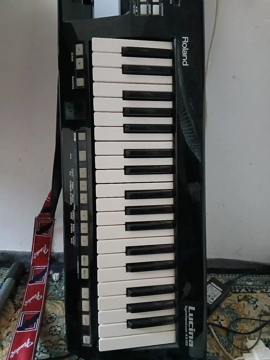 Ax 09 گیو رولند Keytar سینتی سایزر|پیانو، کیبورد، آکاردئون|لاهیجان, خمیر کلایه|دیوار