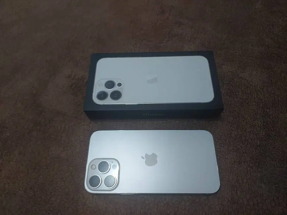 گوشی ایفون ۱۳ پرومکس سفید|موبایل|نجف‌آباد, منتظری شمالی|دیوار