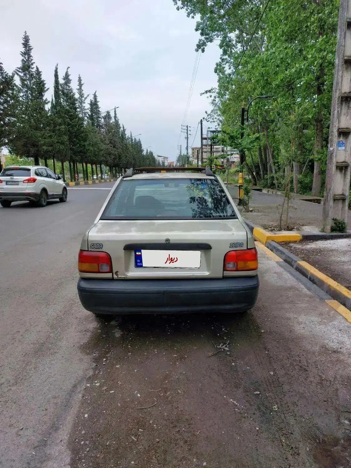 پراید صبا دوگانه کارخانه مدل ۸۶|خودرو سواری و وانت|چالوس, |دیوار