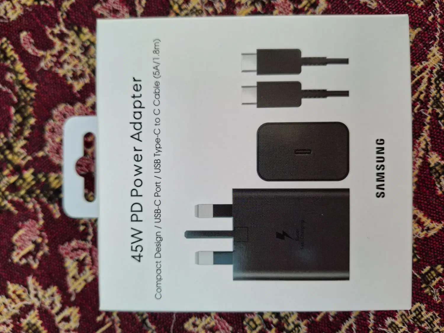 ادابتور شارژر45Wآکبندهمراه با کابلPD|لوازم جانبی موبایل و تبلت|اصفهان, عطار نیشابوری|دیوار