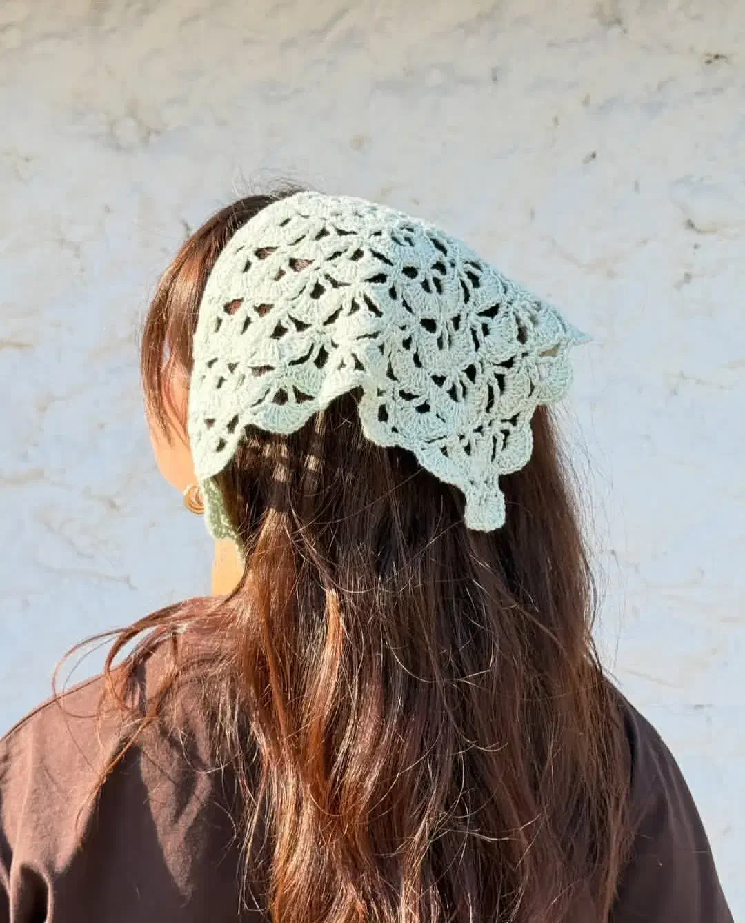 مینی اسکارف دستبافت|لباس|کیش, |دیوار