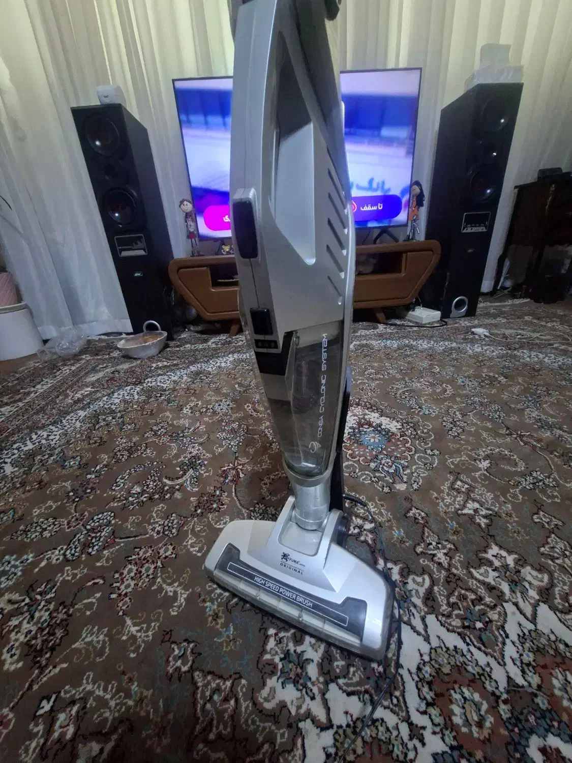 جارو شارژی ایستاده فوما FUMA ژاپن|جاروبرقی، جارو شارژی، بخارشو|ری, فیروزآبادی|دیوار