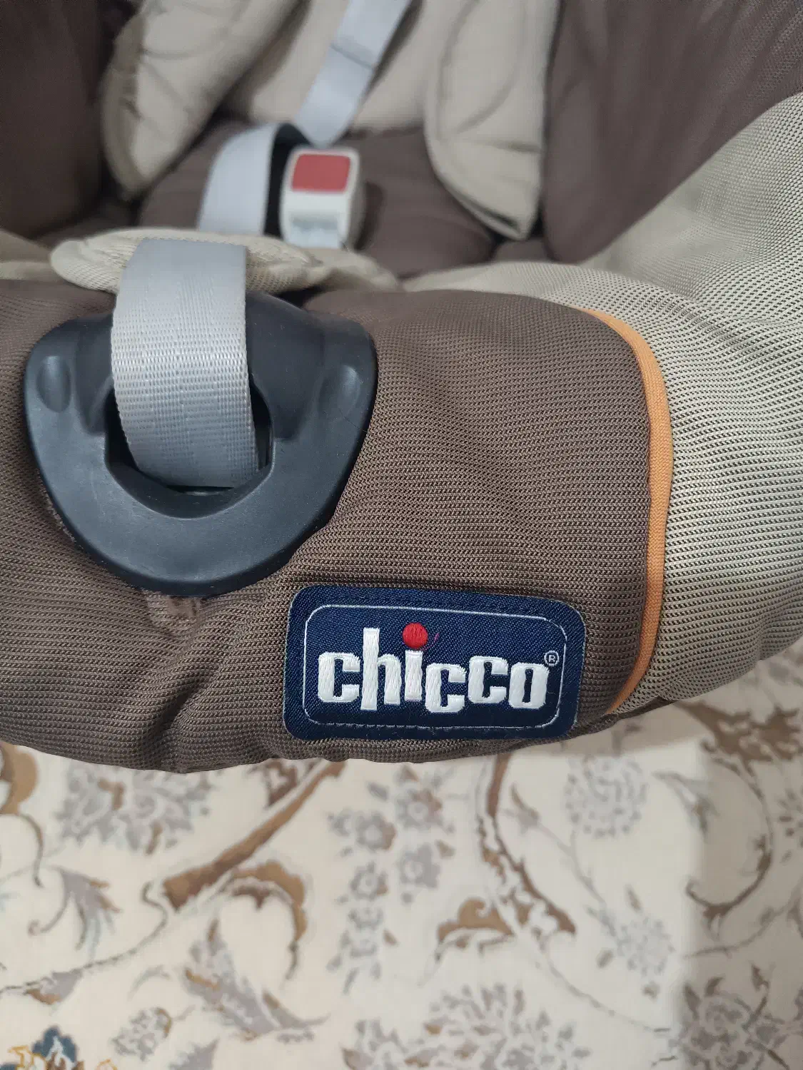 کریر برند چیکو رنگ کرم قهوه ای|کالسکه و لوازم جانبی|هشتگرد, فاز ۷ مهستان|دیوار