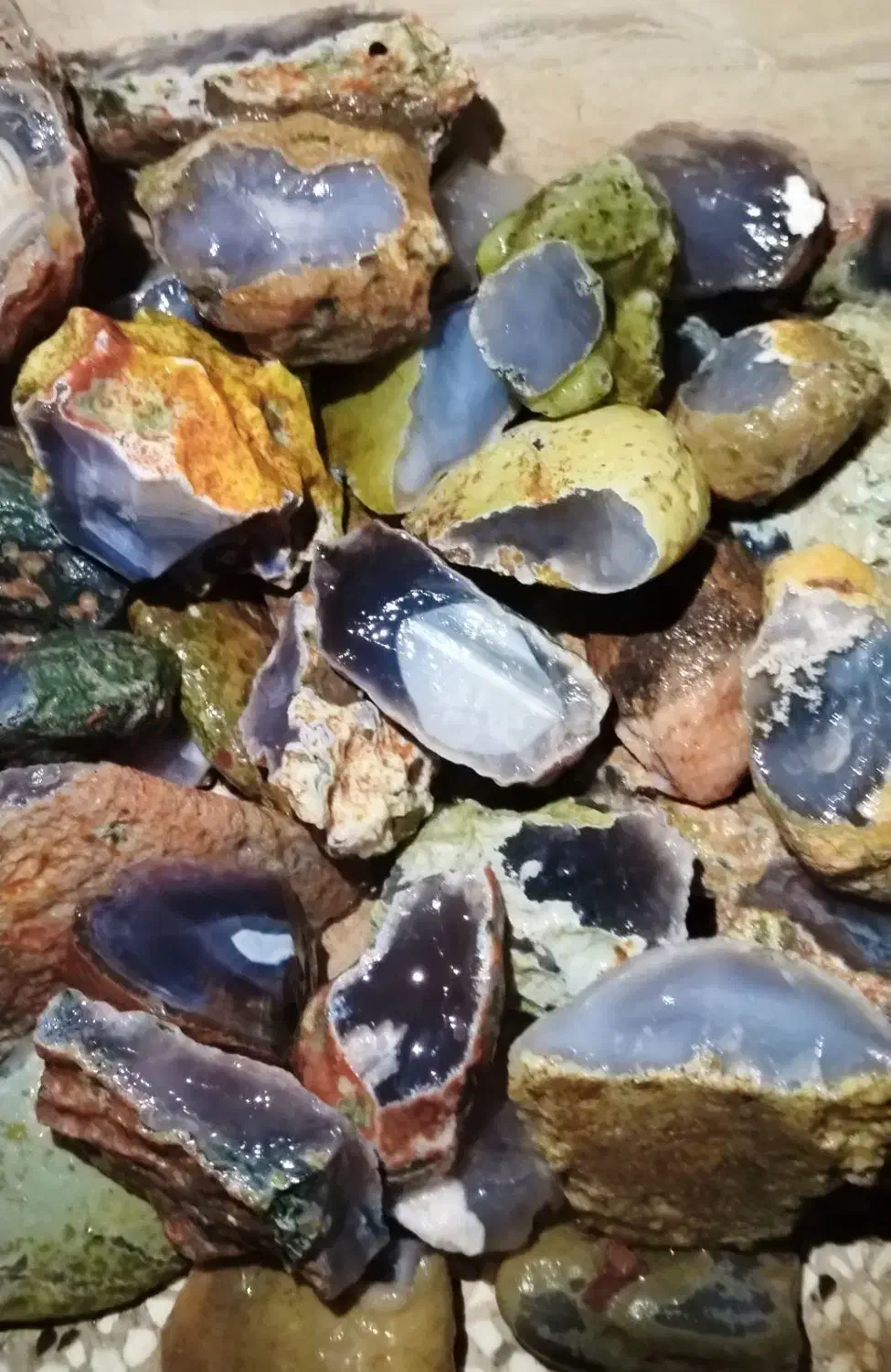 2کیلو عقیق یاسی|کلکسیون اشیاء عتیقه|فردوس (خراسان), |دیوار