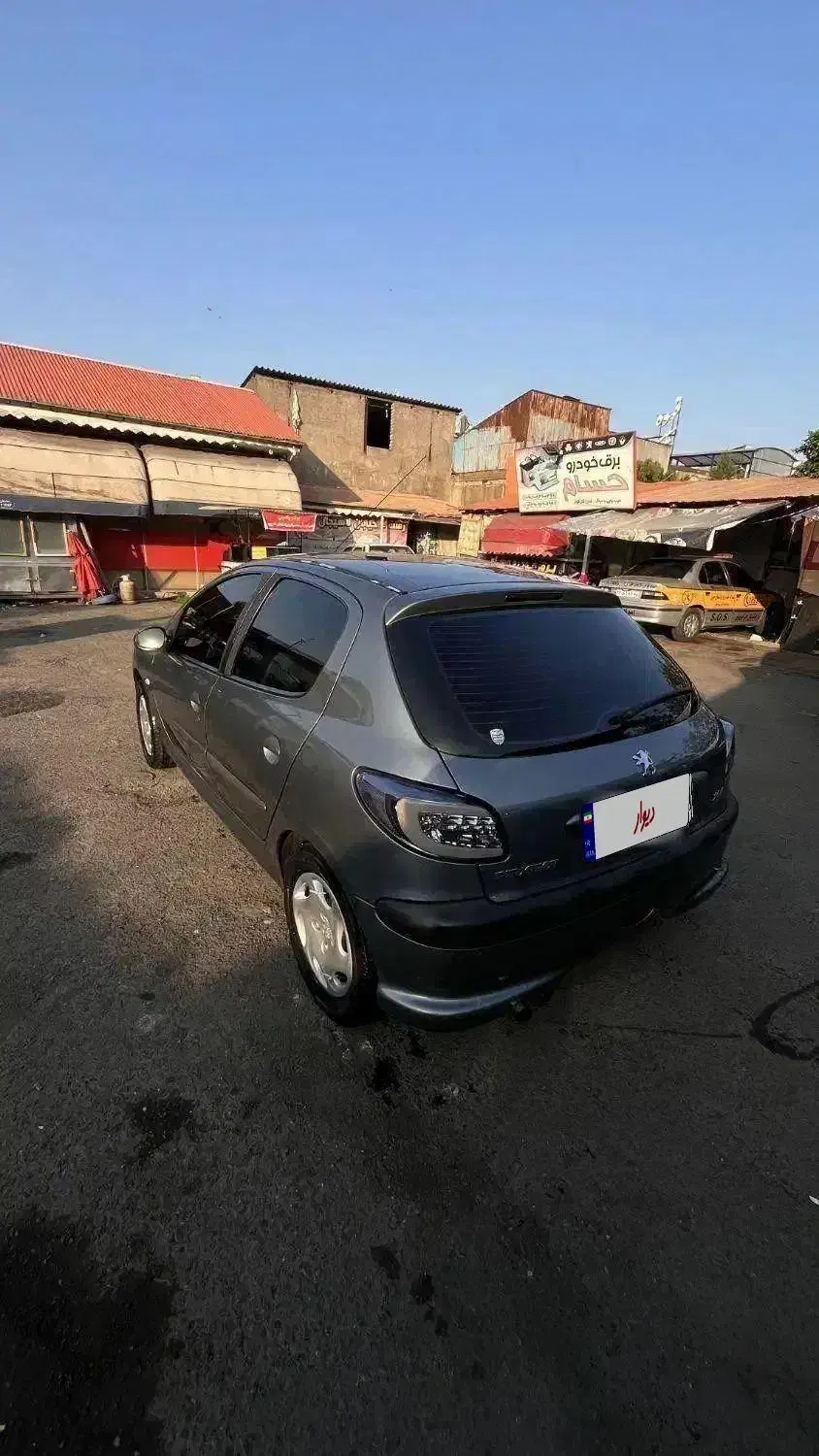 پژو 206 1388 تیپ 2|خودرو سواری و وانت|رشت, دیانتی|دیوار