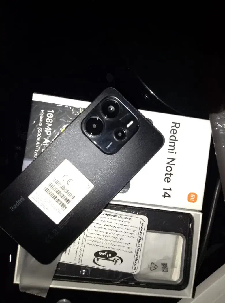 گوشی موبایل ردمی نوت 14|موبایل|شیراز, شریف‌آباد|دیوار