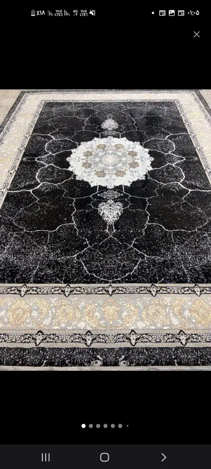 دوتا قالی ۹ متری تمام اکرولیک اصل اک اک|فرش|اهواز, پردیس دو|دیوار