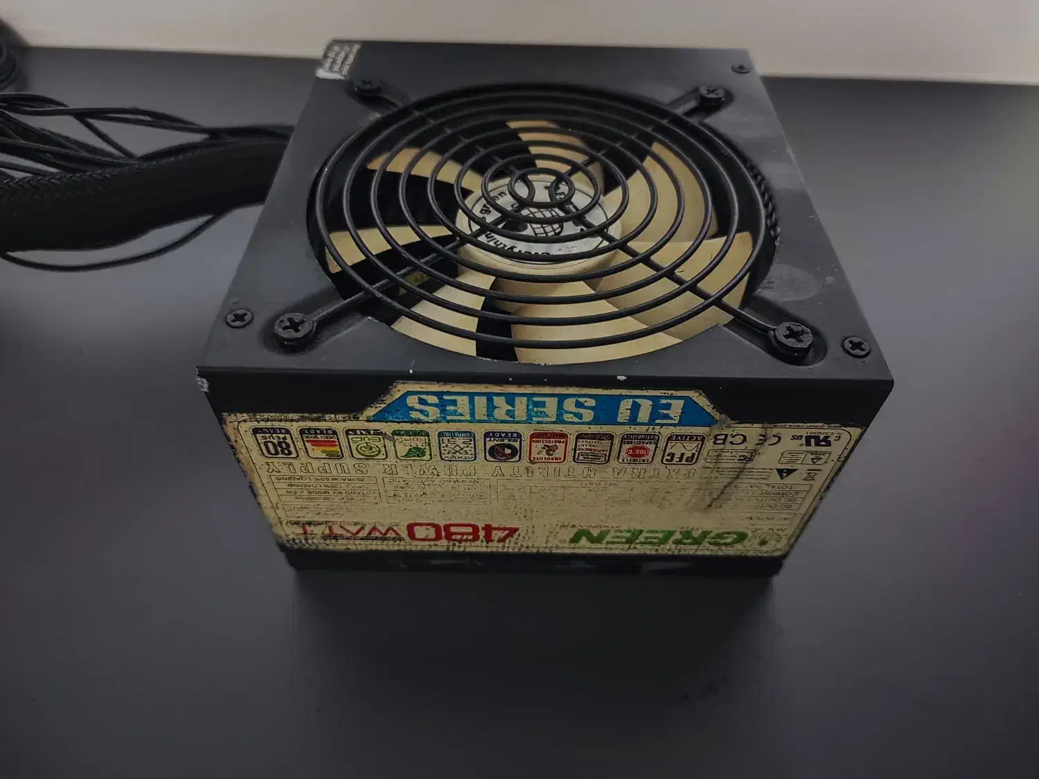 پاور ۴۸۰ وات گیرین power 480 green eu series|قطعات و لوازم جانبی رایانه|شیراز, شهرک والفجر|دیوار