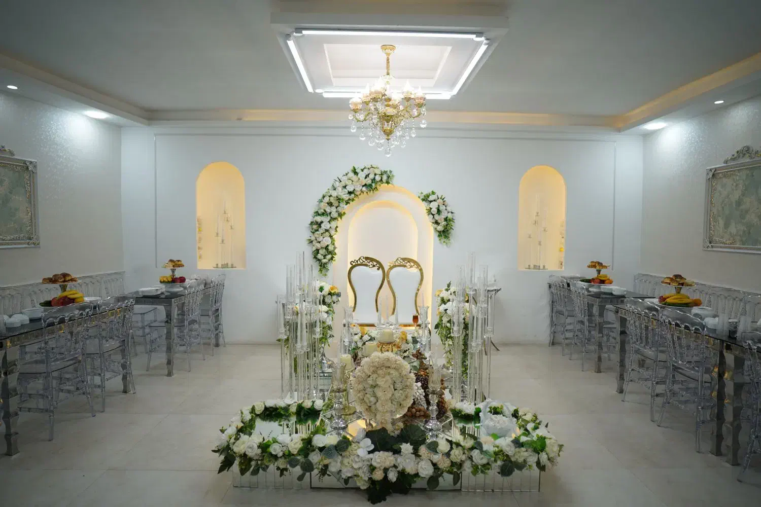 سالن عقد وصال و تشریفات عروسی رشت|خدمات پذیرایی، مراسم|رشت, باهنر|دیوار