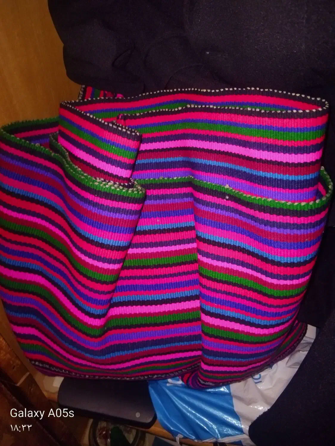 جاجی‌دست‌دوز|گلیم، جاجیم، گبه|خرمدشت, |دیوار