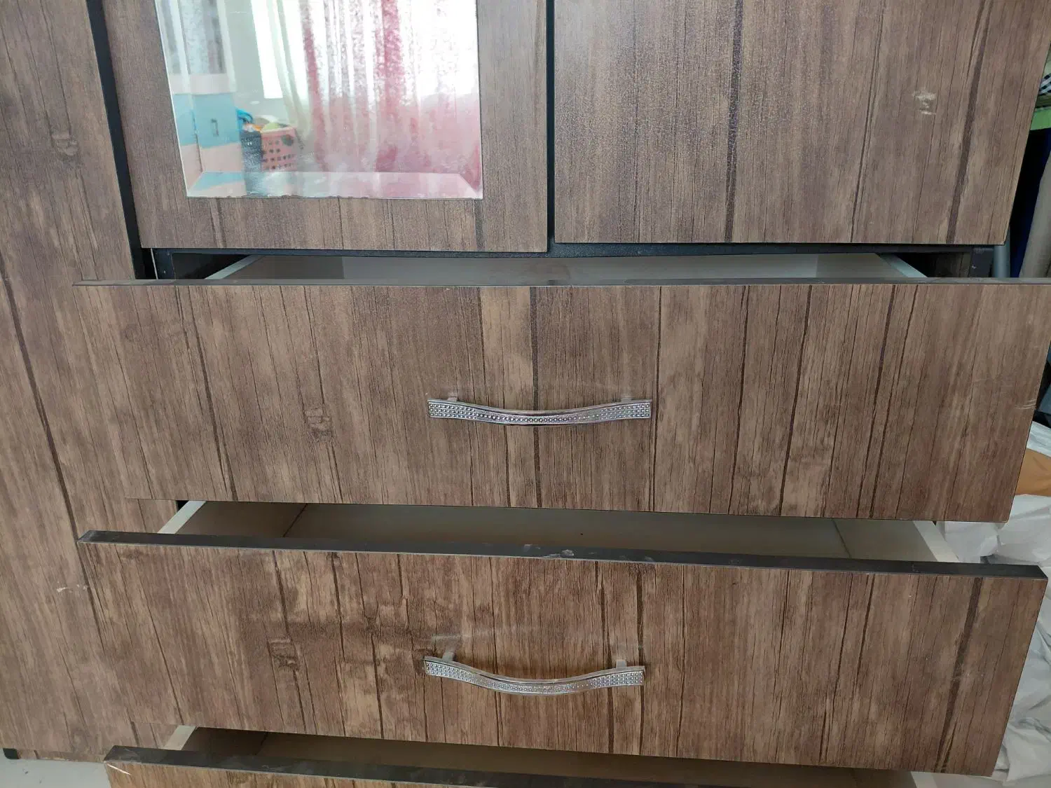 کمد دراور آیینه دار ومیز تلویزیون|جاکفشی، کمد، دراور|بیرجند, |دیوار