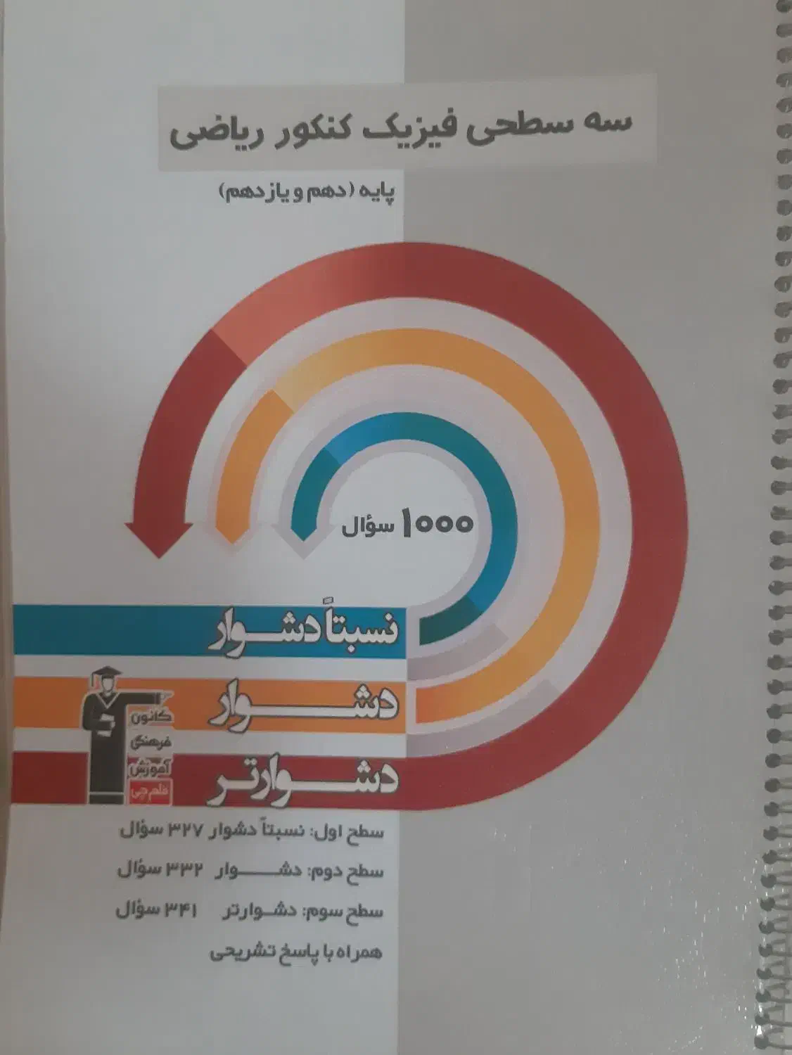 کتاب سه سطحی فیزیک پایه و دوازدهم ریاضی (۲ جلد)|کتاب و مجله آموزشی|تهران, شهرک پرواز|دیوار