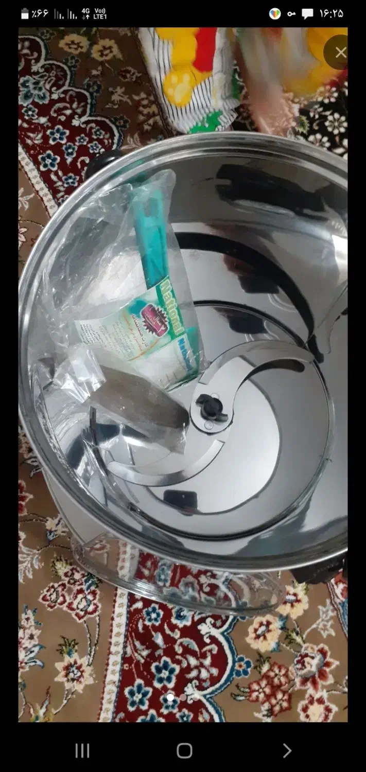 سبزی خورد کن ناسیونال موتورسنگین|خردکن، آسیاب، غذاساز|قدس, شهرقدس|دیوار