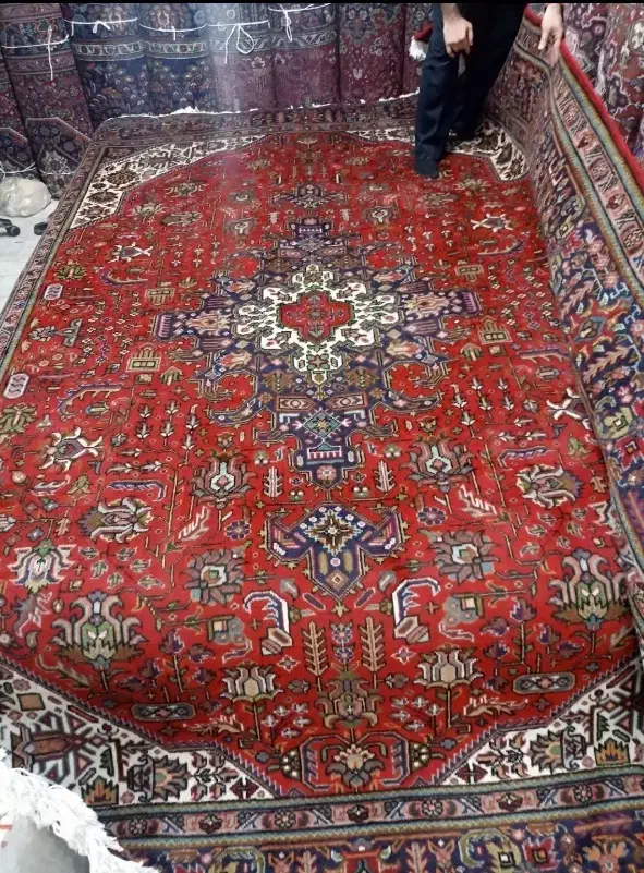 تک 12 متری دستباف طرح قبا بناب پرز سالم|فرش|تهران, آبشار|دیوار