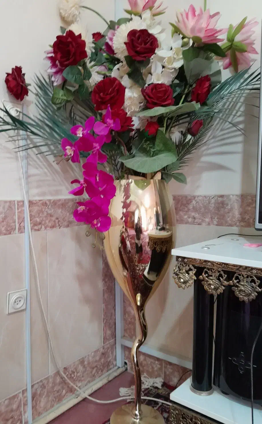 گل و گلدان|گل مصنوعی|مرند, |دیوار