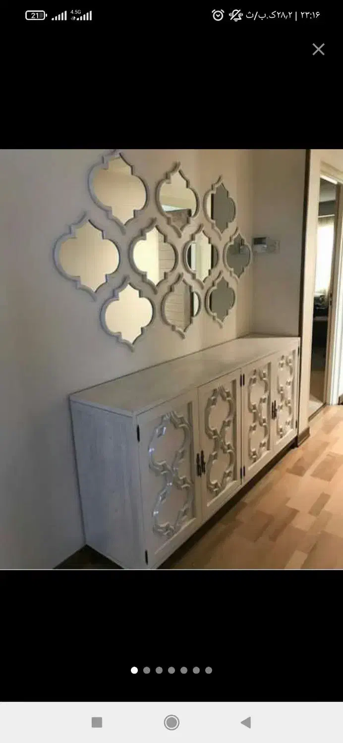 آینه دکوراتیو|آینه|رودهن, |دیوار