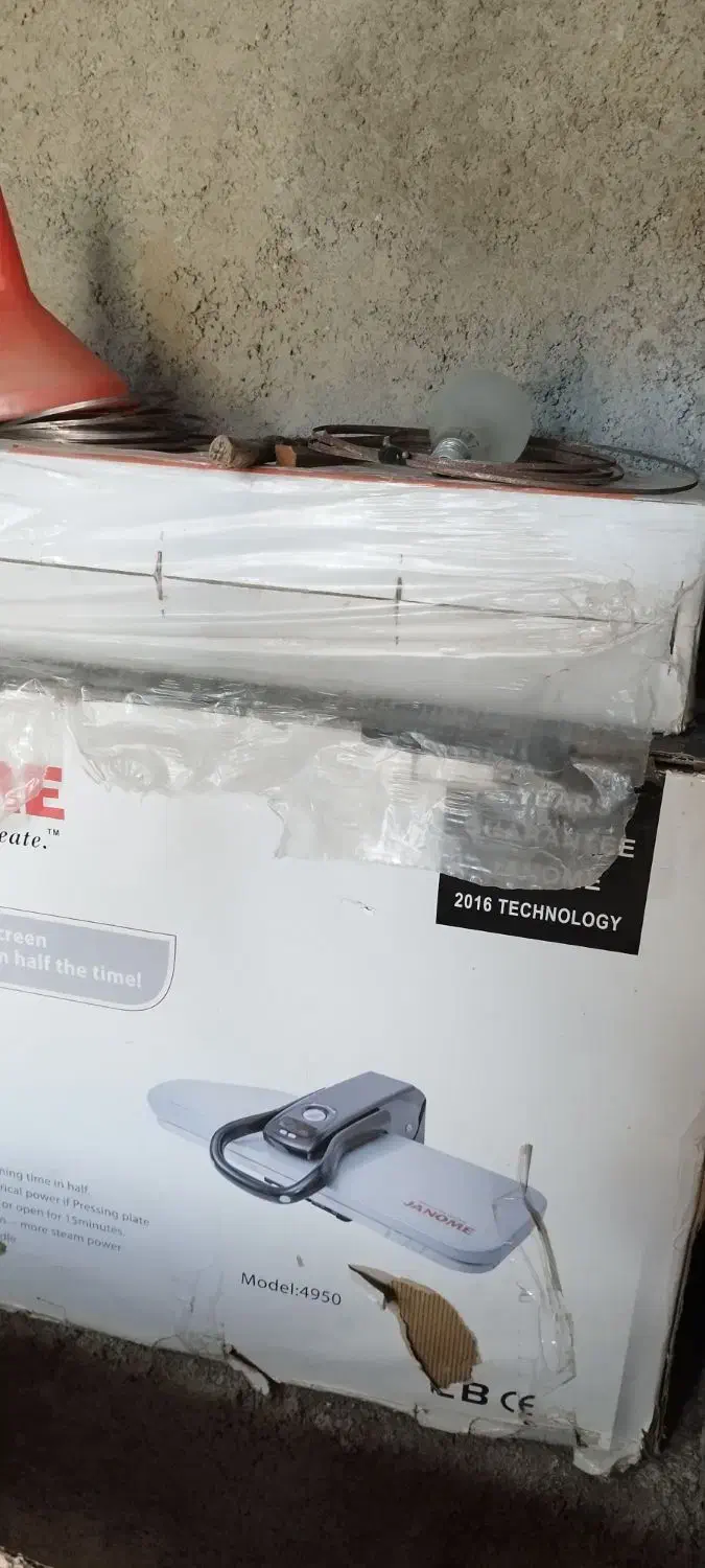 اتو بخار پرسی ژانومه با پایه|اتو و لوازم اتو|رامسر, |دیوار