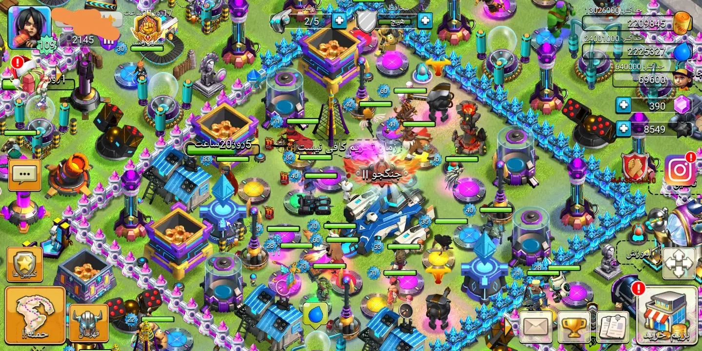 اکنت کلش اف زامبی یک|کنسول، بازی ویدئویی و آنلاین|مشهد, شهرک مهرگان|دیوار