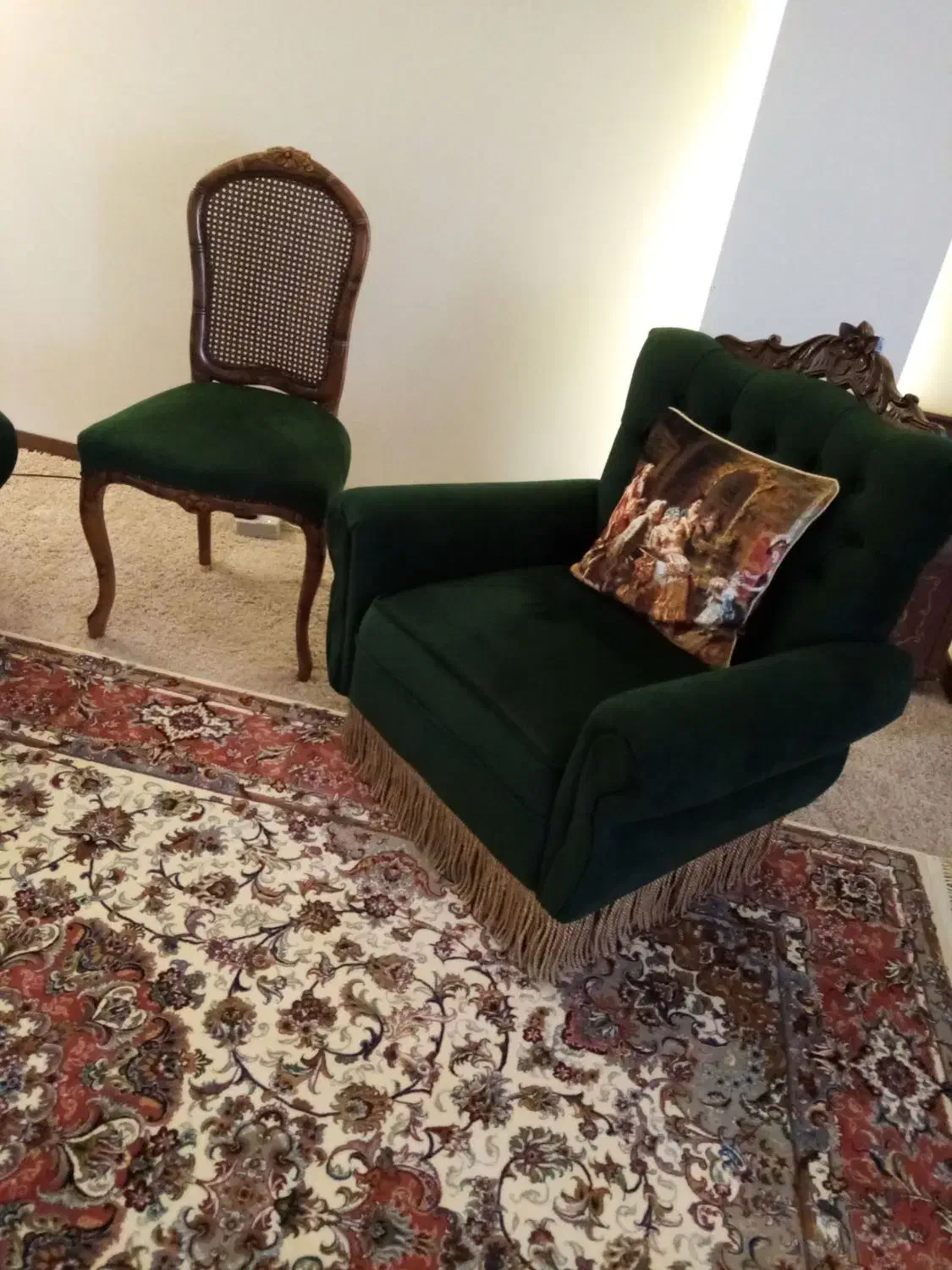 چهار تا مبل تک نفره به همراه میز جلو مبلی|مبلمان خانگی و میز عسلی|اهواز, مهرشهر|دیوار