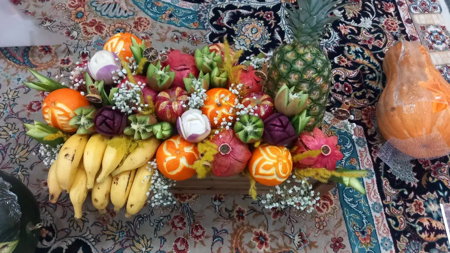 انجام خدمات میوه آرایی برای شب یلدا|خدمات پذیرایی، مراسم|قرچک, مهدیه|دیوار