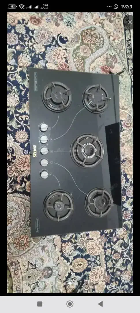 گاز صفحه ای داتیس|اجاق گاز و لوازم برقی پختوپز|دهدشت, |دیوار