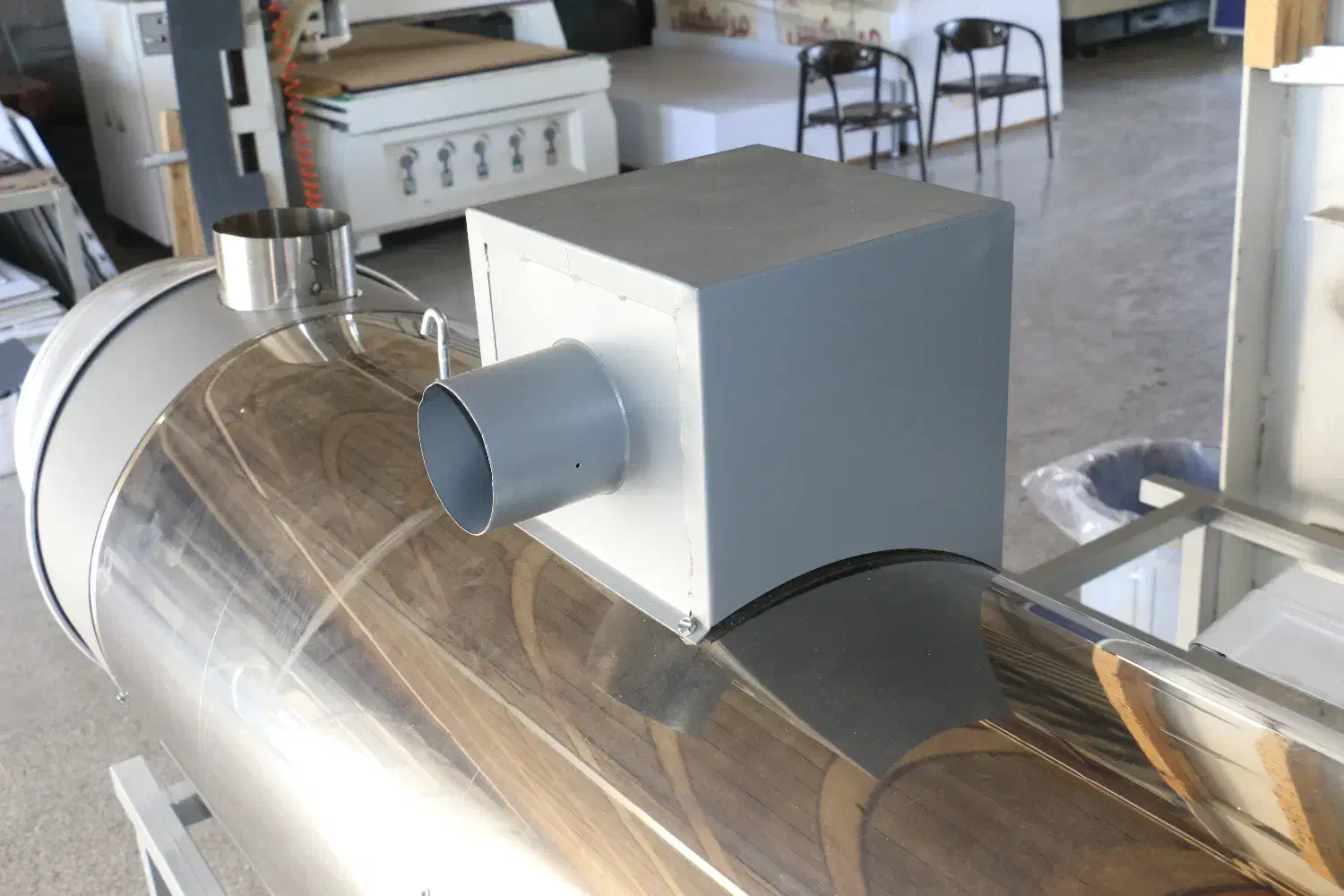 جت هیتر 110 هزار دودکش دار بخاری مرغداری-گلخانه|ماشین‌آلات صنعتی|اصفهان, عسگریه|دیوار