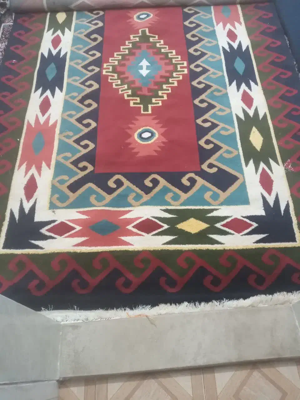 گلیم فرش|گلیم، جاجیم، گبه|ساوه, |دیوار