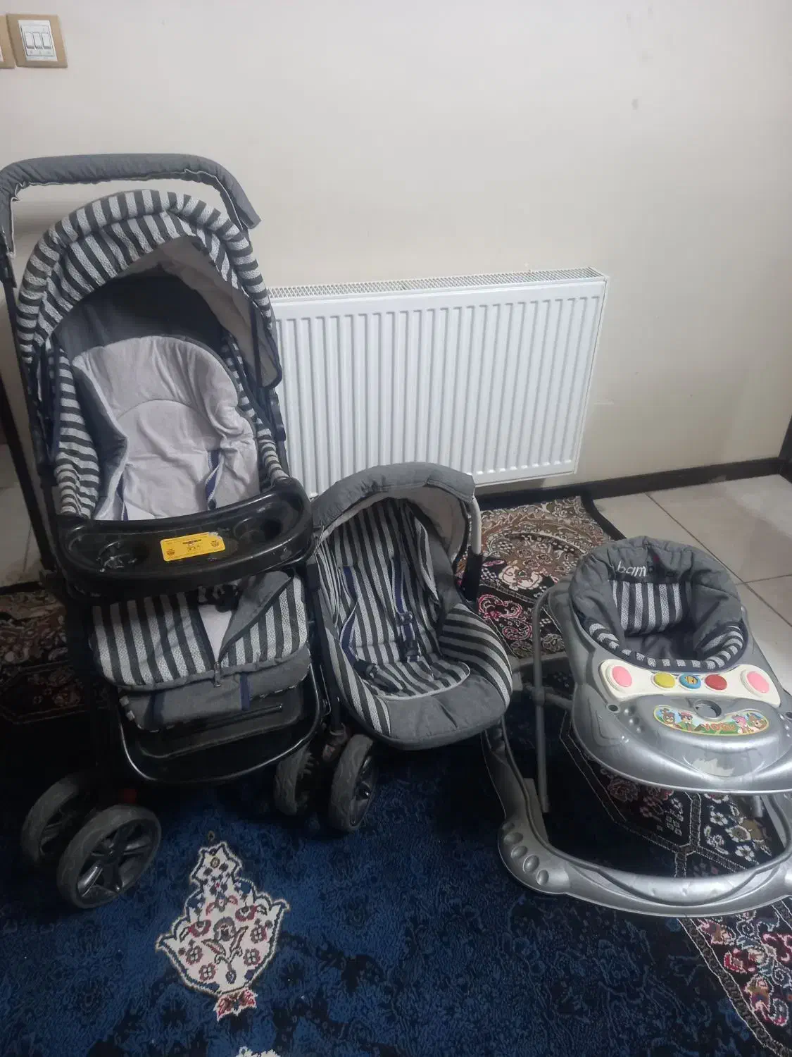 ست کالسکه. کریر.روروئک|کالسکه و لوازم جانبی|ملارد, |دیوار