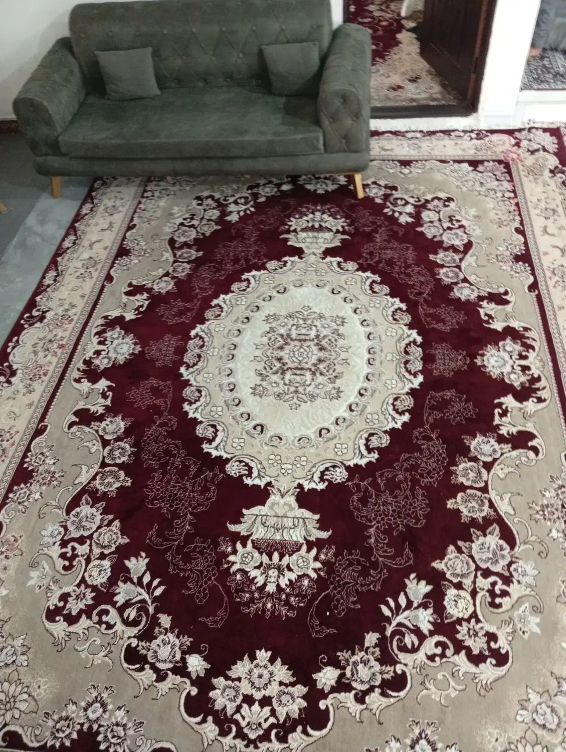 یک عدد فرش ۱۲ متری|فرش|کوهدشت, |دیوار