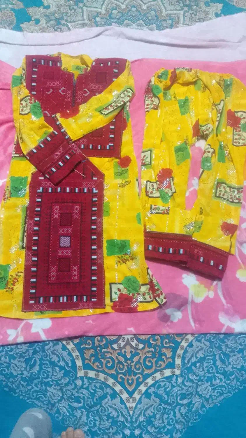 لباس بلوچی سایز۳۸ نو فقط یکبارتن شده دونه ۷۰۰|لباس|نیمروز, |دیوار