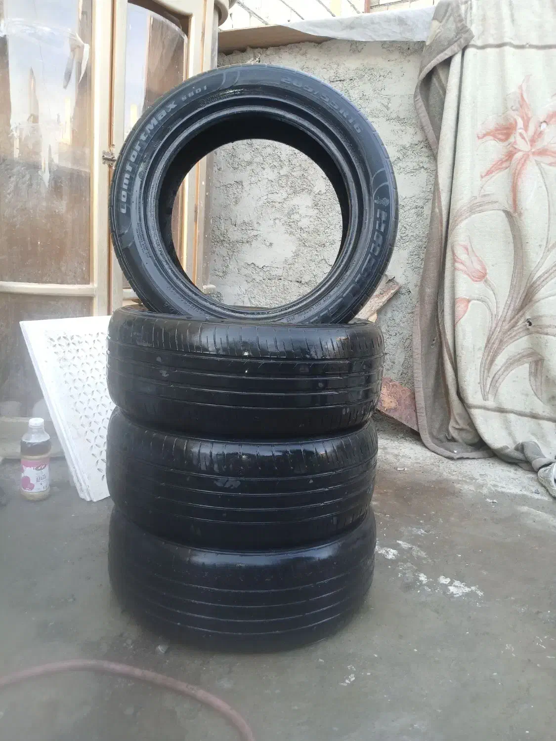 ۴ عددلاستیک205/55R16|قطعات یدکی و لوازم جانبی|مشهد, کوشک مهدی|دیوار