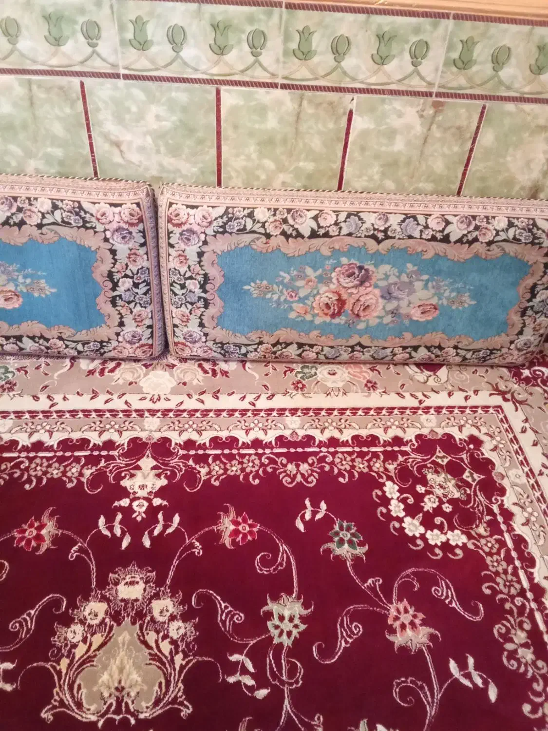 دو جفت پشتی درحدنو|پشتی|زابل, |دیوار