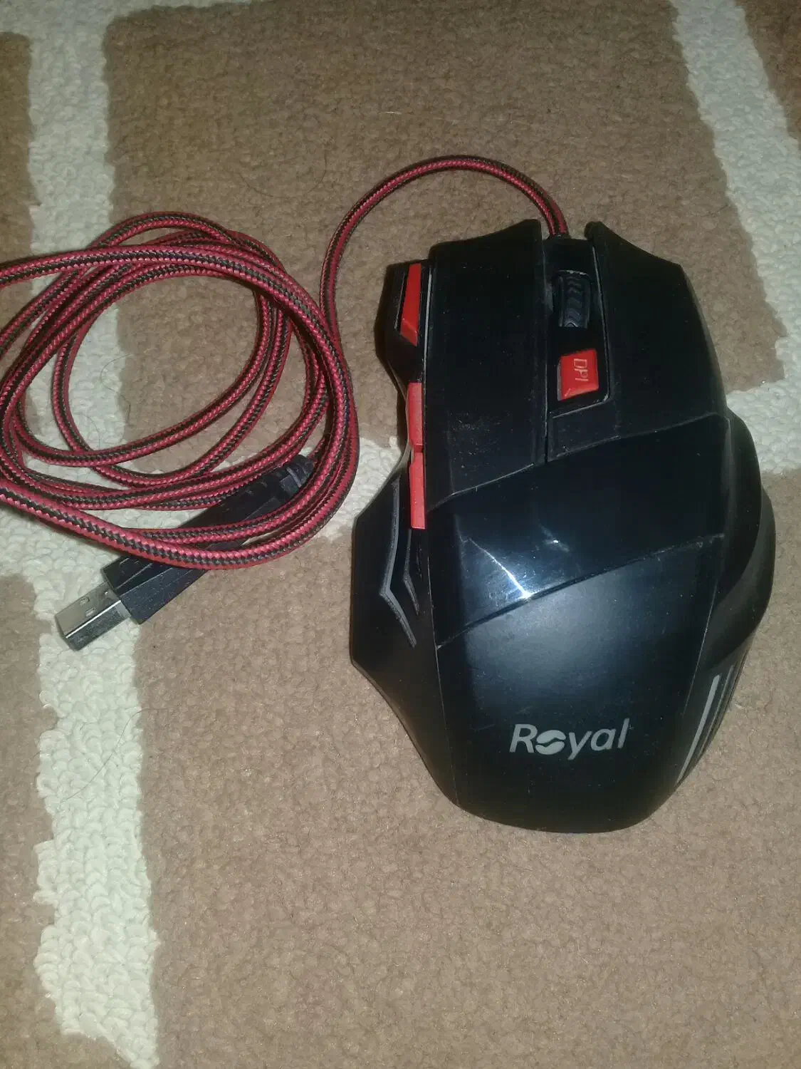 موس gaming ROYAL|قطعات و لوازم جانبی رایانه|فردیس, ثابتی|دیوار
