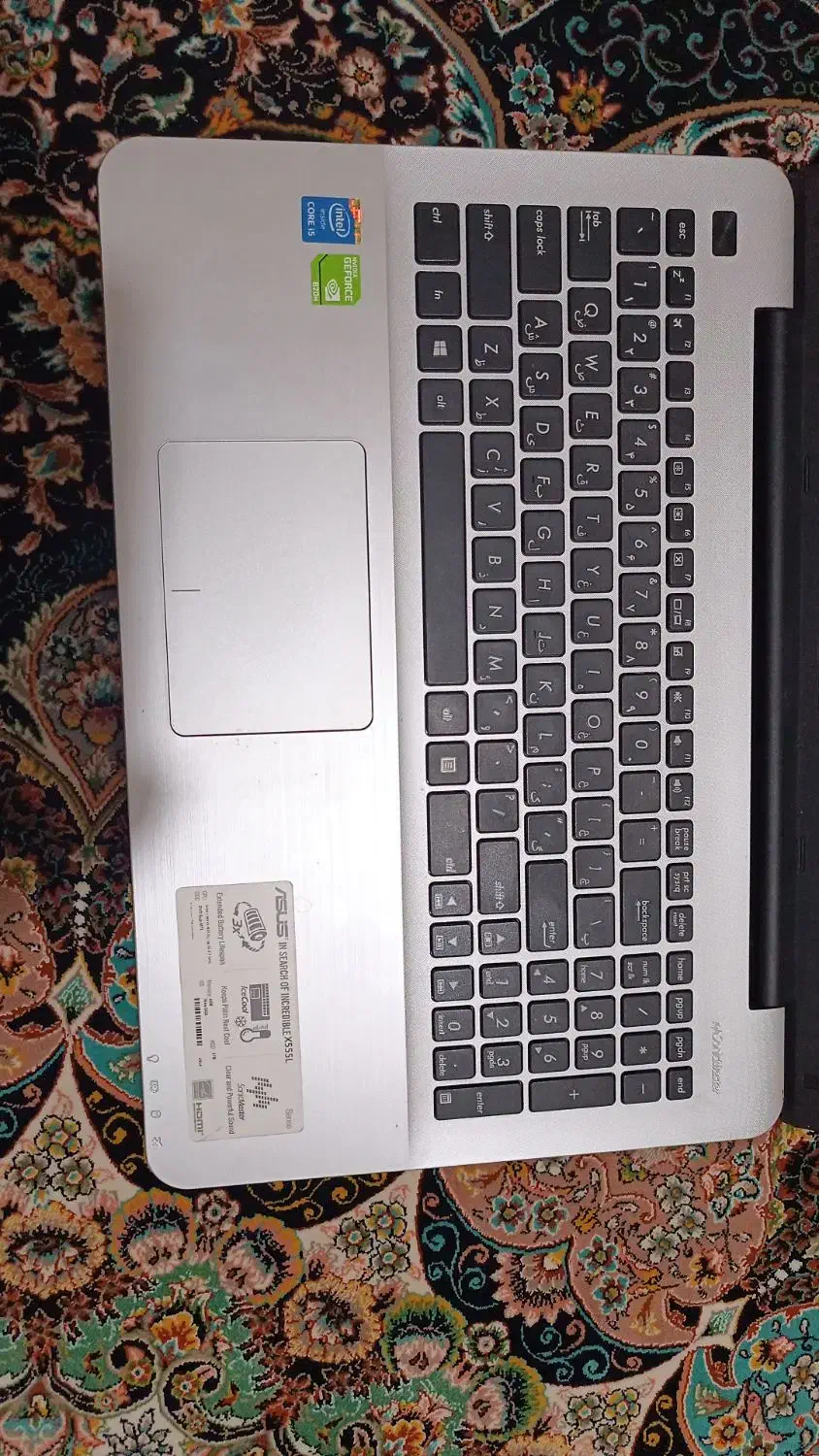 لپ تاپ در حد نو  Asus X 555L|رایانه همراه|یاسوج, |دیوار