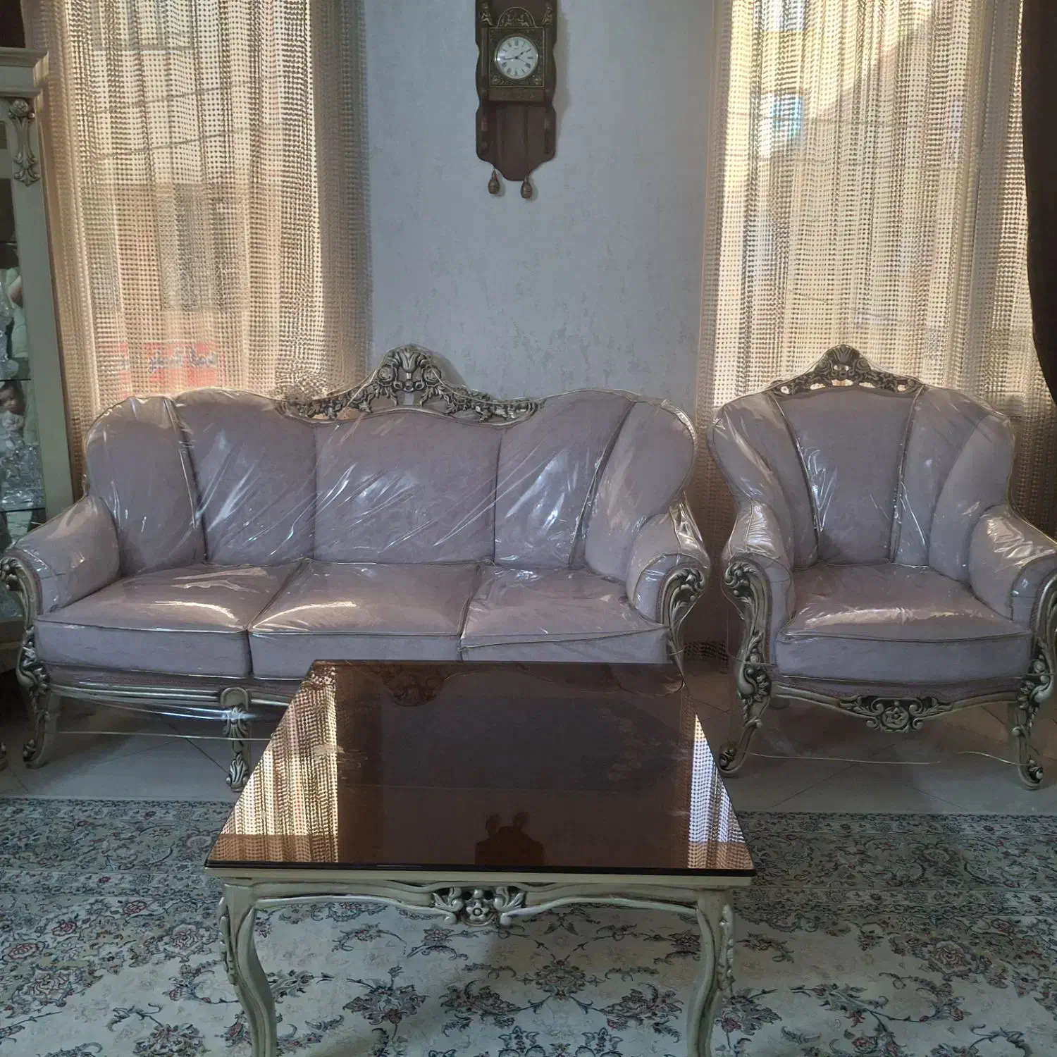 مبل نیمه استیل|مبلمان خانگی و میز عسلی|شهریار, شهریار|دیوار