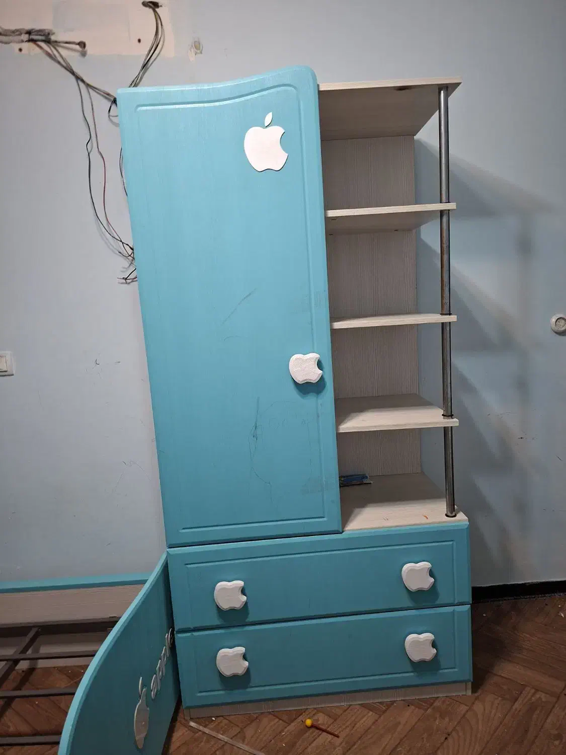 تخت و کمد نوجوان|تخت و سرویس خواب|جم, |دیوار