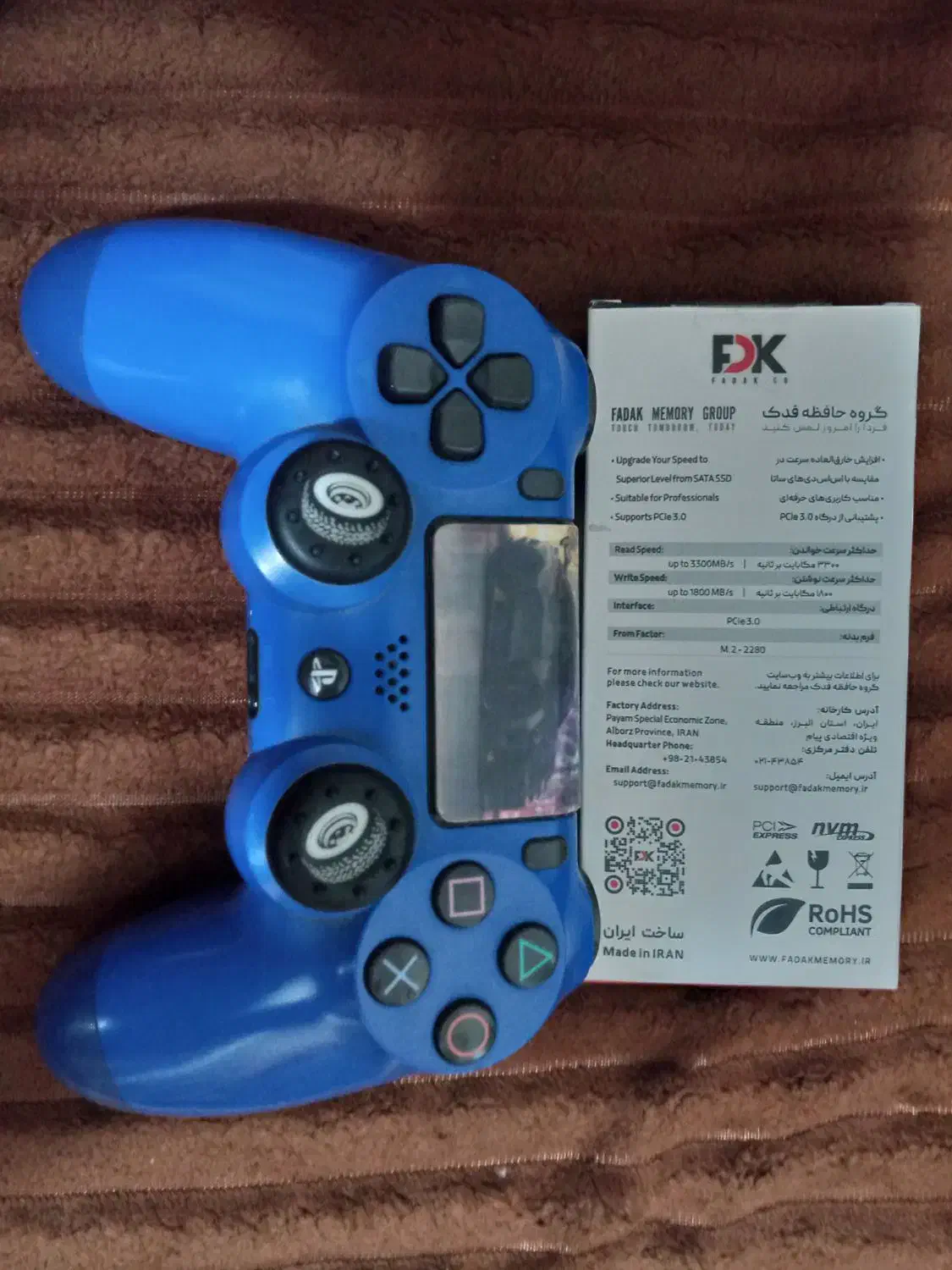 فروش دسته ps4و هارد 500 GB|کنسول، بازی ویدئویی و آنلاین|اهواز, شهرک الهیه|دیوار