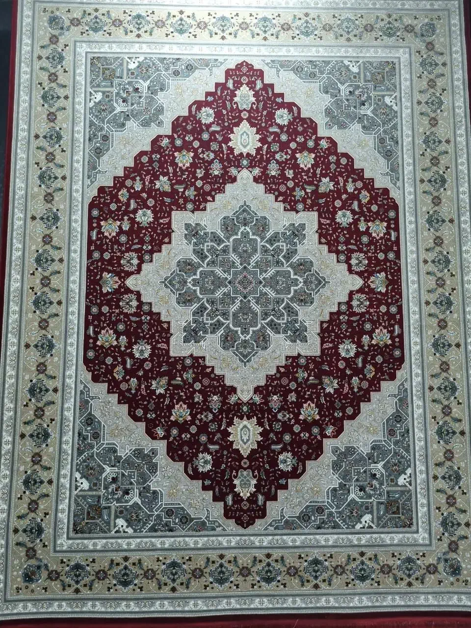 فرش کاشان طرح مرمر ۷۰۰شانه|فرش|دهدشت, |دیوار