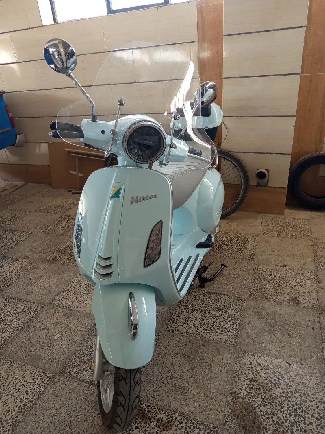 پاکشتی فیروزه ای درحدصفر|موتورسیکلت|شهرضا, |دیوار