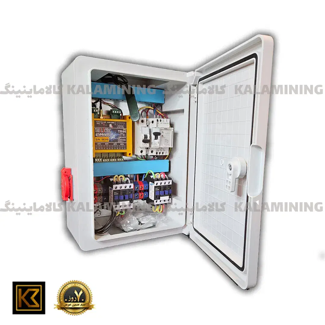 تابلو برق تک فاز ۴۵ آمپر در حد نو|عمده‌فروشی|فامنین, |دیوار
