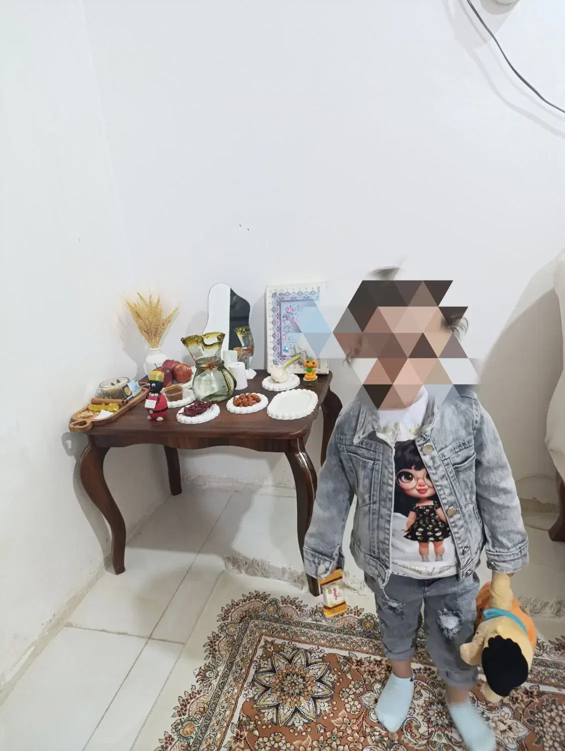 کت جین ب همراه شلوار|کفش و لباس بچه|همدان, |دیوار