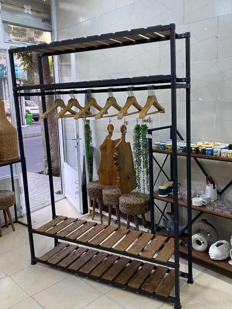 رگال جا کفشی بزرگ با ظرفیت بالا(چوب و فلز دلا)|جاکفشی، کمد، دراور|کرج, گلستان|دیوار