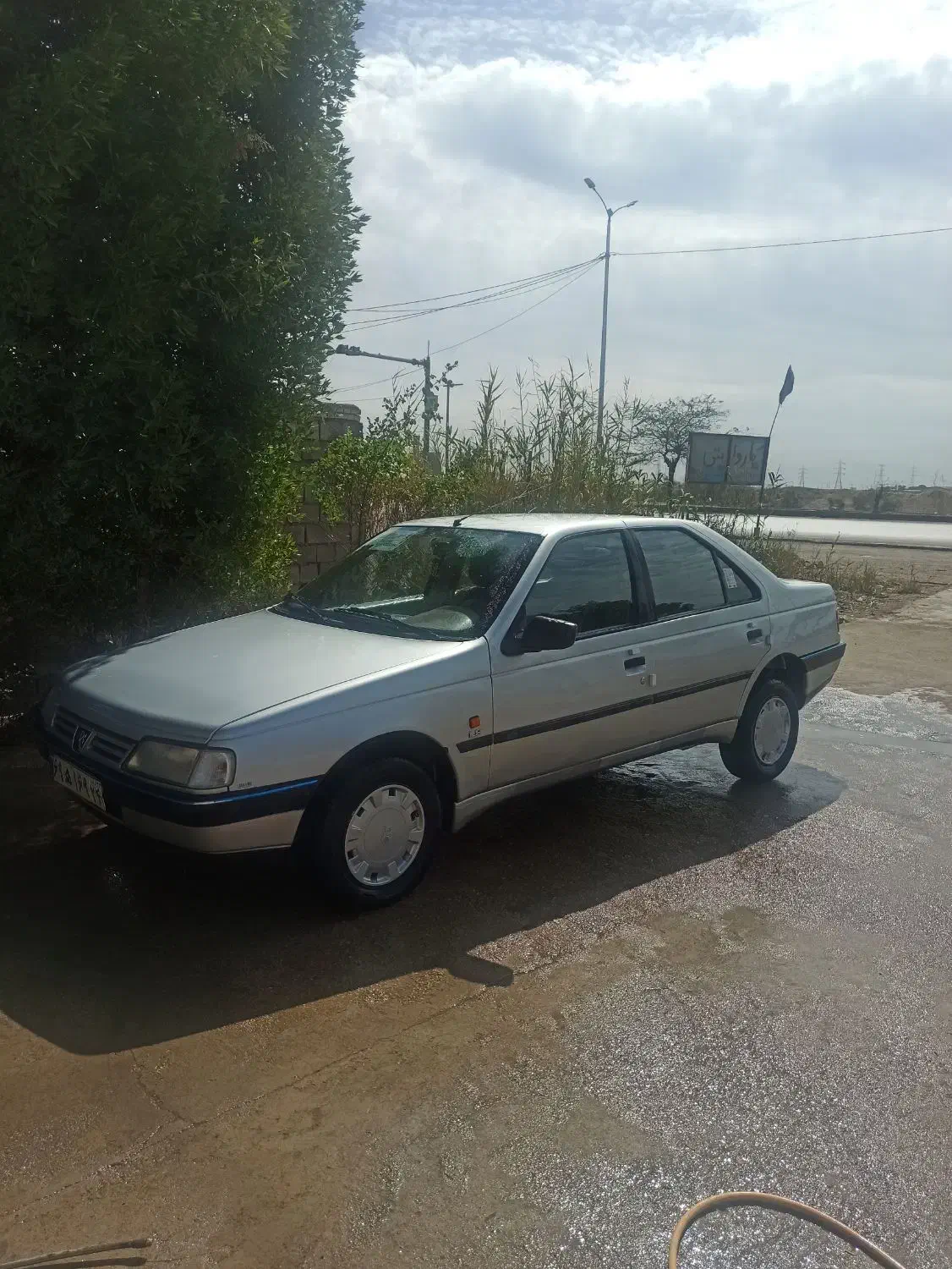 پژو405 نقره ایی|خودرو سواری و وانت|بندر ماهشهر, |دیوار